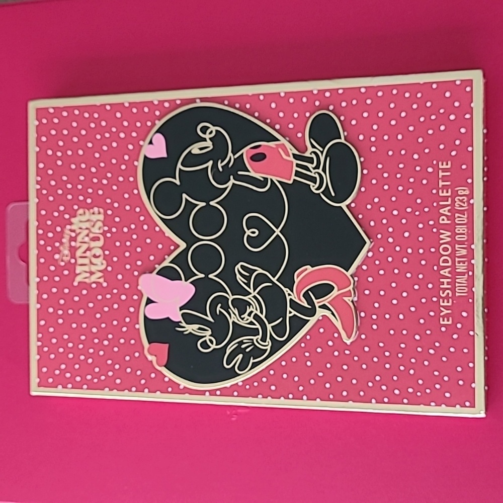 Disney Minnie Mouse & Mickey Mouse Eye Shadow Palette 12 Shades NWT Sealed